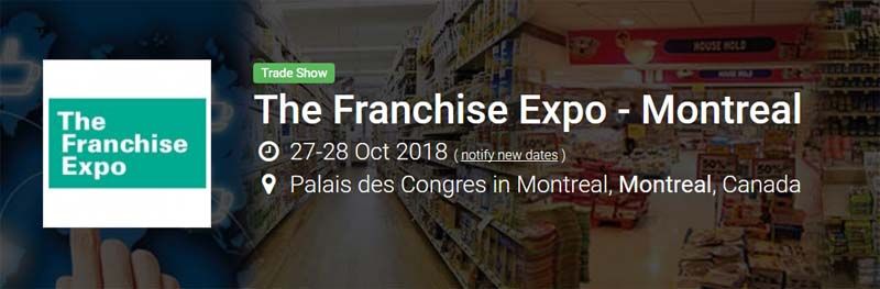2018 Franchise Expo in Montreal