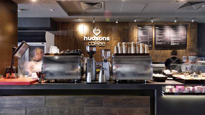 Hudsons Coffee Franchise in Australia