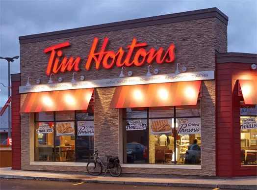 Tim Hortons franchise for sale