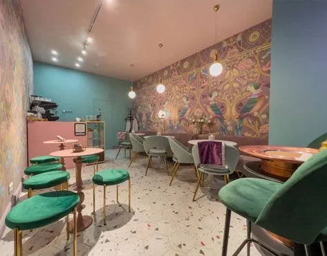 Сonceptual coffee shop franchise with magic predictions on coffee grounds and Tarot cards «COFFEE & TAROT»