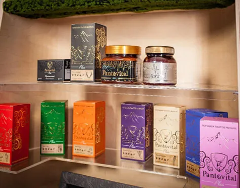 “Pantovital” Franchise for Sale - stand with products from deer maral antlers - image 2