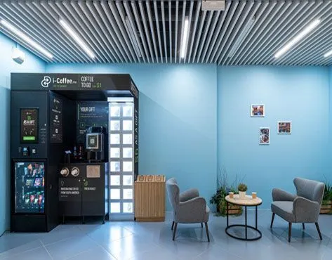 A self-service coffee shop i-Coffee.me