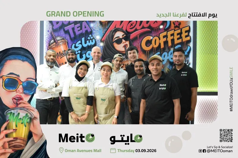 Meito opens new flagship location at oman avenues mall Meito opens new flagship location at oman avenues mall