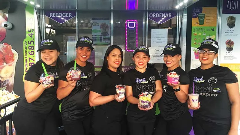 Acai Express Superfood Bowls franchise