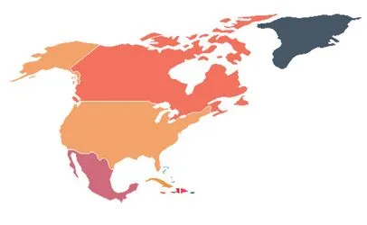 franchises in North and Central America