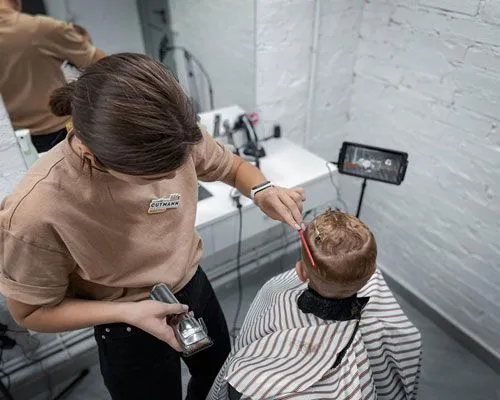 franchise of children's barbershop Cutmann Kids franchise of children's barbershop Cutmann Kids