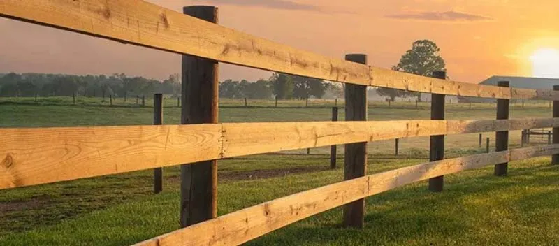 Top Rail Fence