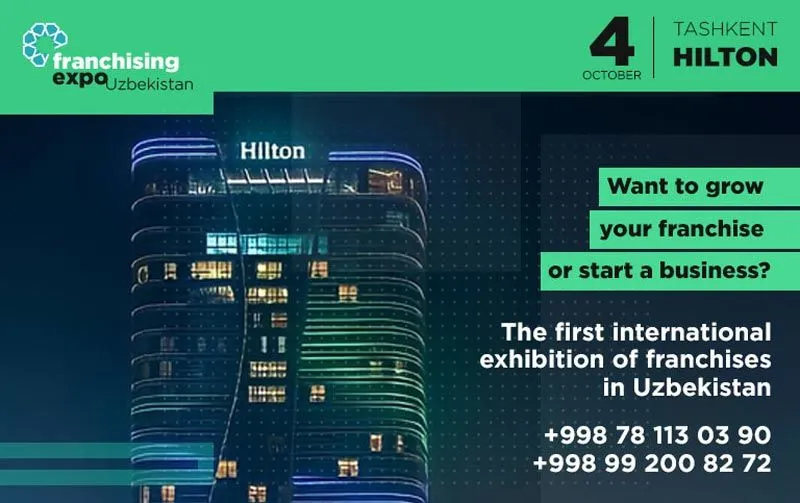 Franchise exhibition FRANCHISING EXPO UZBEKISTAN Franchise exhibition FRANCHISING EXPO UZBEKISTAN