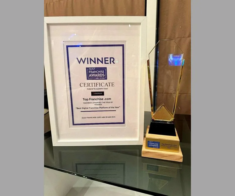 Topfranchise.com Wins Best Digital Franchise Platform Award at Gulf Franchise Expo 2025 in Abu Dhabi Topfranchise.com Wins Best Digital Franchise Platform Award at Gulf Franchise Expo 2025 in Abu Dhabi