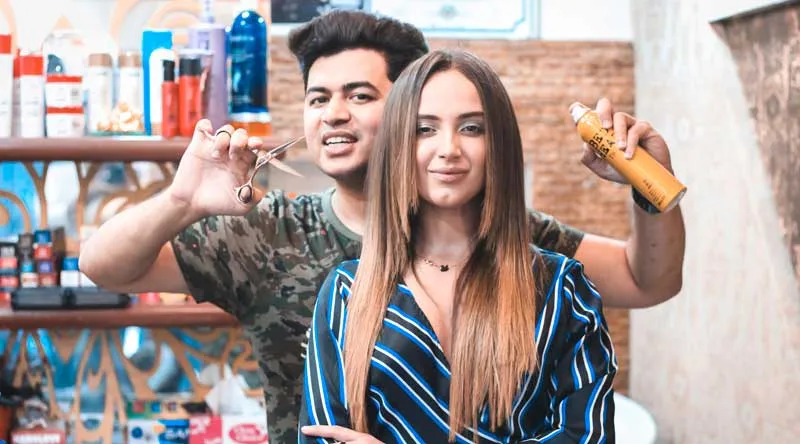 Vikas Marwah's Hair Salon & Academy franchise in India