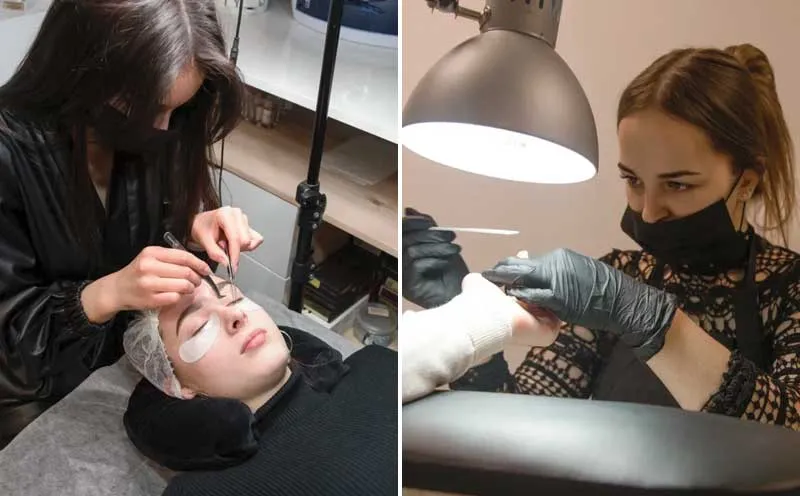 BOMBA - eyebrows and eyelashes