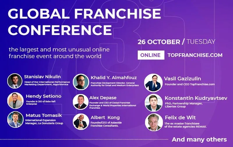 GLOBAL FRANCHISE CONFERENCE GLOBAL FRANCHISE CONFERENCE