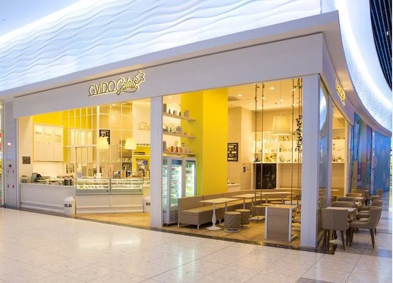 Franchise of GVIDO Gelato Italian Ice Cream Cafe