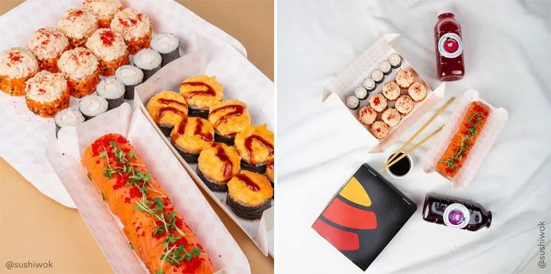 Sushi Wok has completely renewed its Japanese menu lineup Sushi Wok has completely renewed its Japanese menu lineup