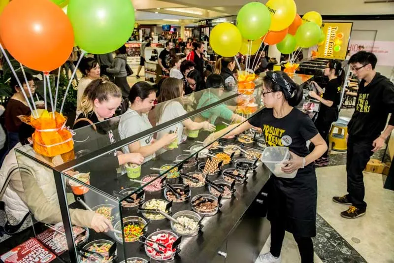 Tutti Frutti yogurt franchise