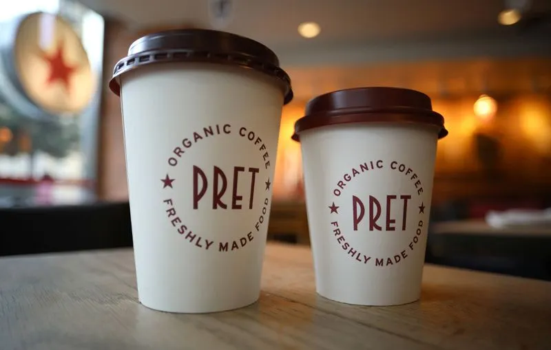 Pret-A-Manger Franchise - organic coffee