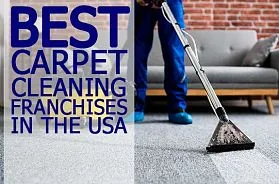 Best 8 Carpet Cleaning Franchise Business Opportunities in USA for 2025