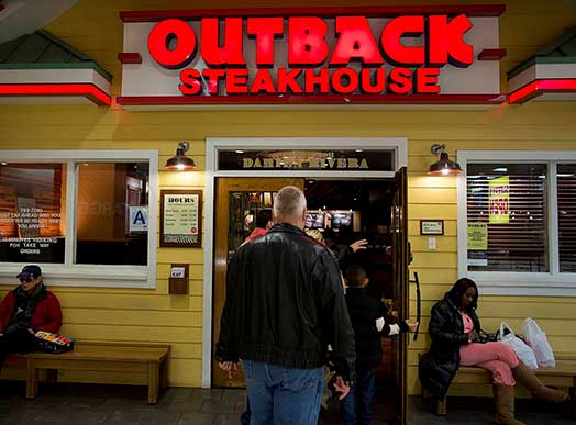 Outback Steakhouse franchise for sale