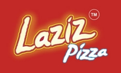 Laziz Pizza logo