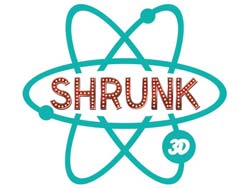 Shrunk 3D logo