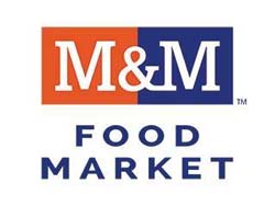 M&M Food Market logo