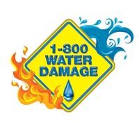 1-800 Water Damage logo