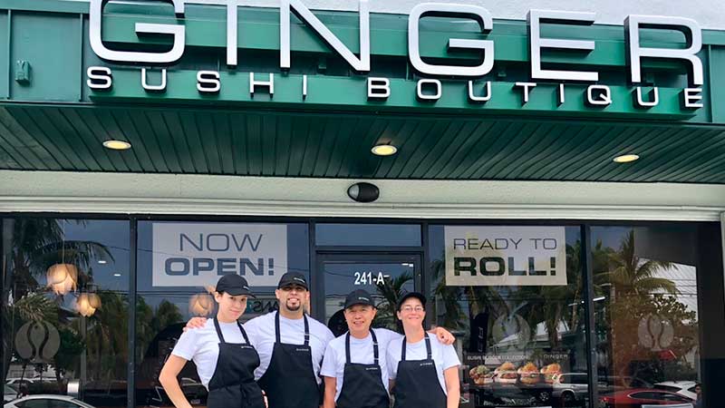 Ginger Sushi Boutique franchise