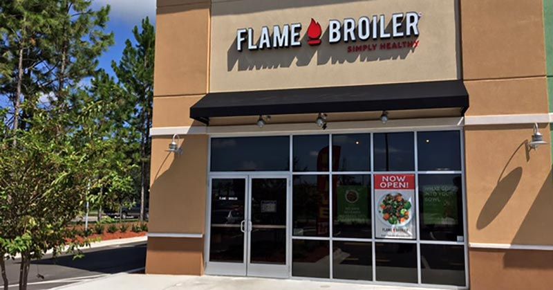 The Flame Broiler Franchise for Sale - Cost & Fees | All Details