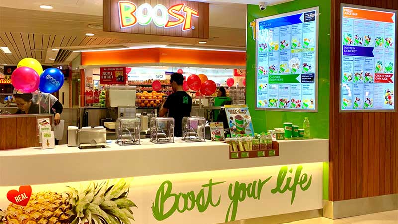 Boost Juice Franchise in the UK