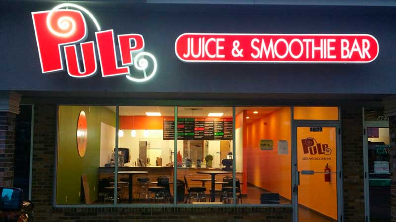 Pulp Juice and Smoothie Bar franchise