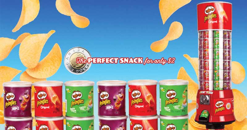 Pringles Vending Business Franchise in Canada