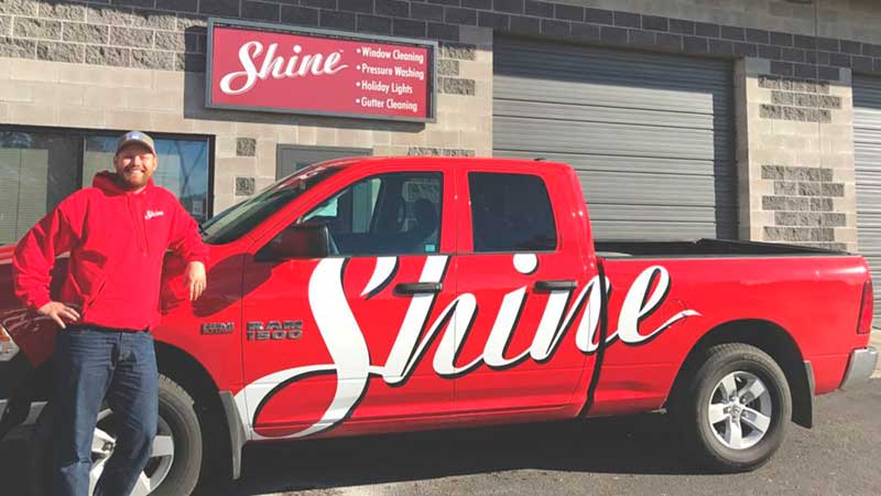 Shine Window Care and Holiday Lighting franchise