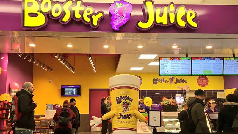Booster Juice Franchise in the UK