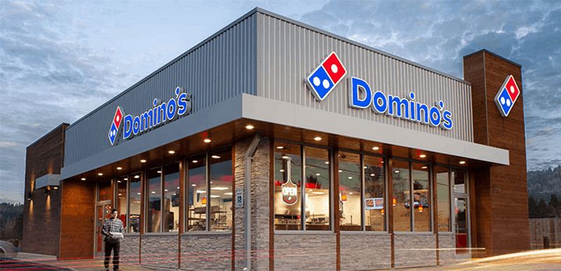 Domino's restaurant franchise price 
