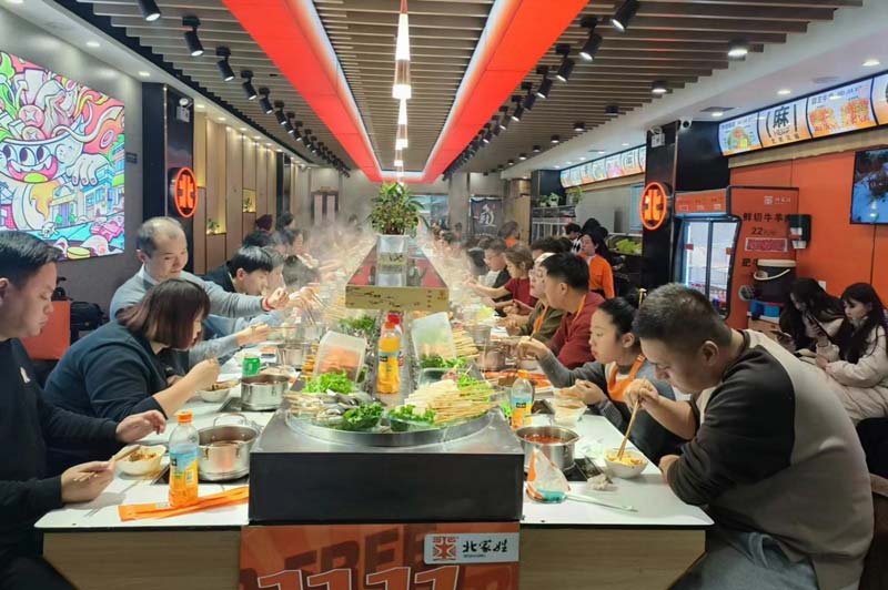 BeiJiaXing Rotary Hot Pot franchise (3)