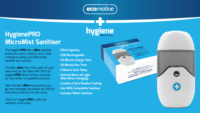 EcoMotive Hygiene franchise fee