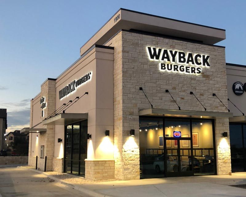 Wayback Burgers - building
