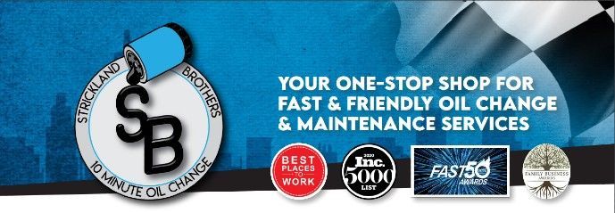 Strickland Brothers – One-stop shop franchise for quick and friendly oil change and maintenance services