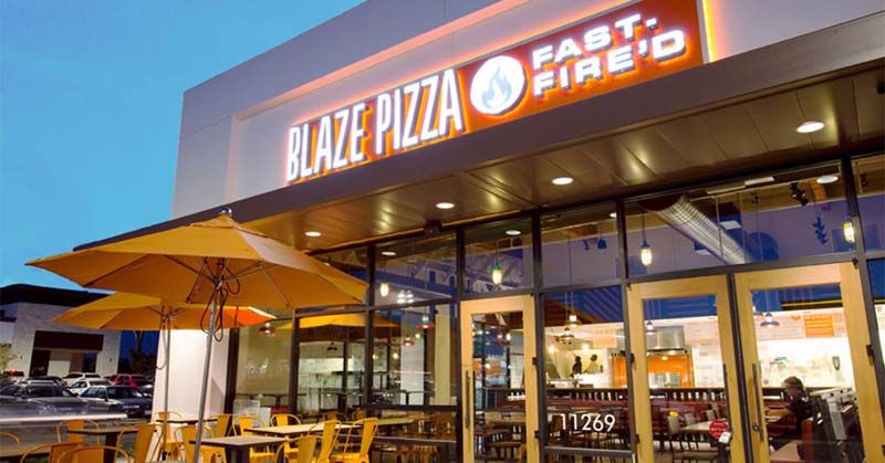 Blaze Pizza Franchise