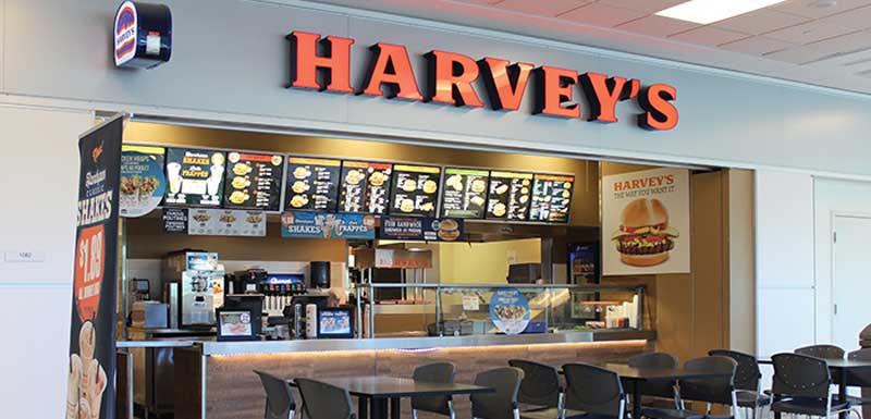 Harvey's franchise