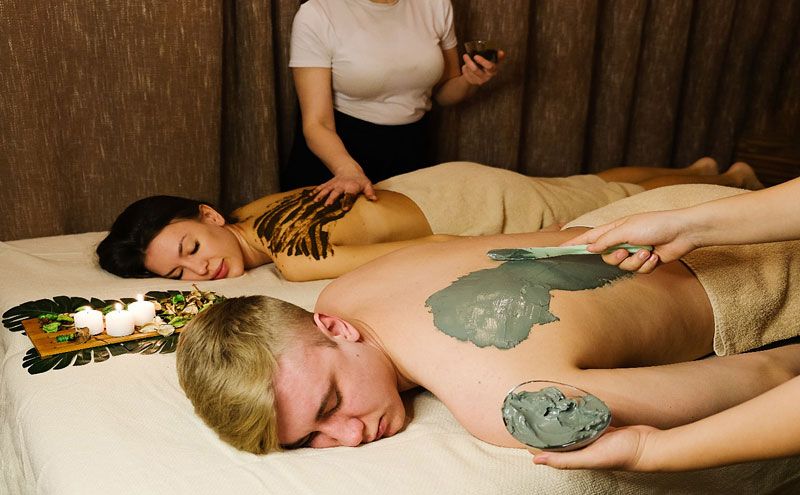 SPA IZBA – Clay body mask and massage