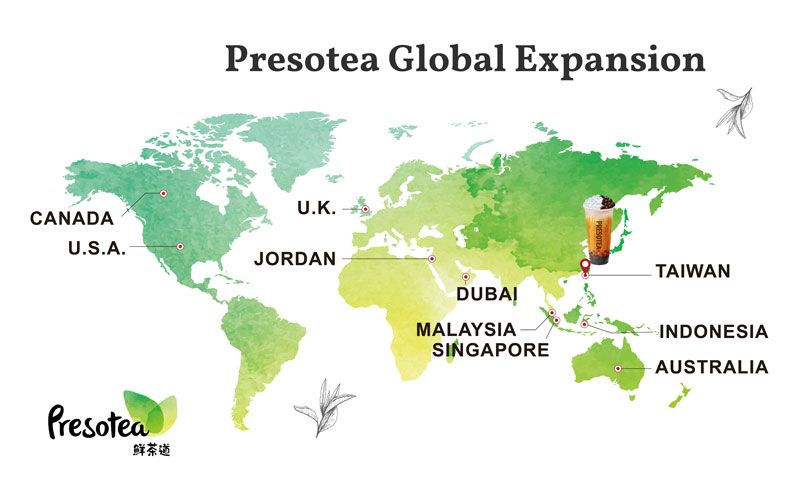 PRESOTEA franchise - global expansion