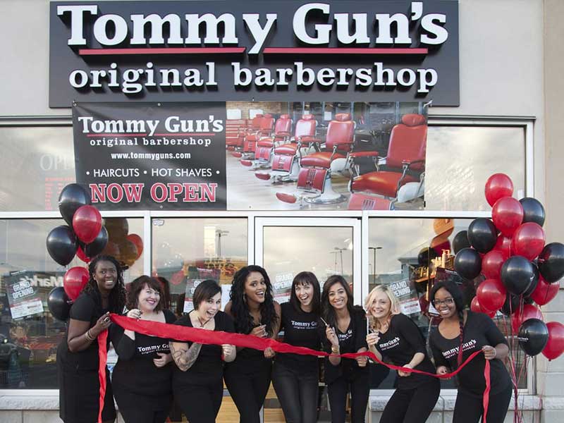 Tommy Gun's Original Barbershop Franchise in Canada