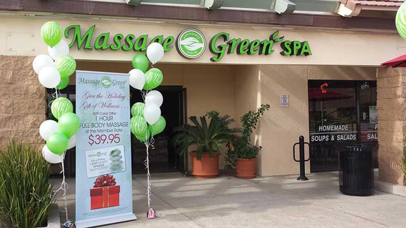 Massage Green Spa Franchise in the USA