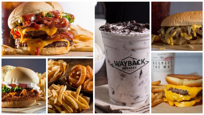 Wayback Burgers - food