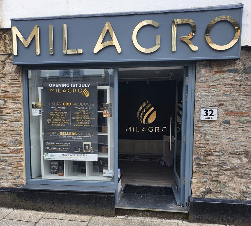 MILAGRO franchise - entrance