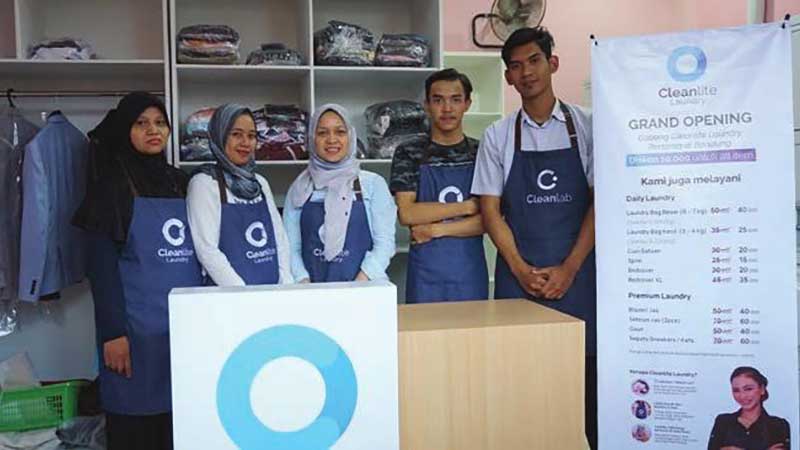 Cleanlite Laundry Franchise in Indonesia