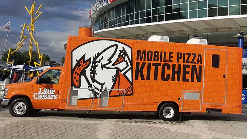 Little Caesars Mobile Pizza Kitchen franchise