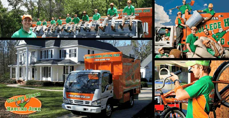 College HUNKS Hauling Junk & Moving Franchise