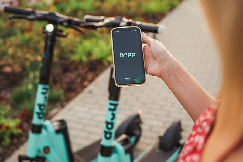 Hopp Mobility Franchise - eScooter MaaS rentals